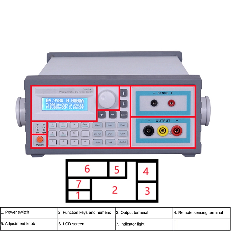 Catu daya DC linier yang dapat - Linear Lab Power Supply Adjustable ulasan dan harga