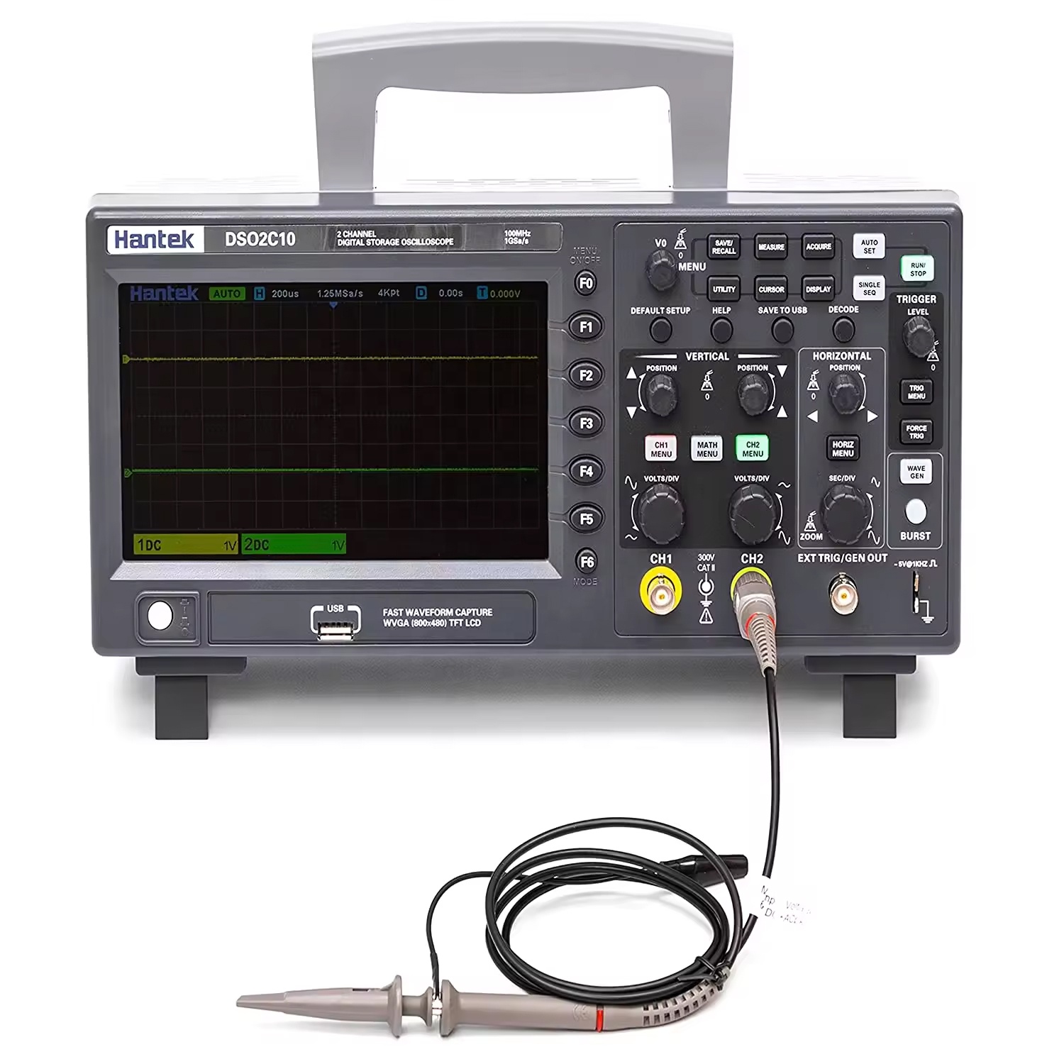 DSO2C10 DSO2C15 DSO2C10 Osilos - Digital Storage Oscilloscope 100Mhz ulasan dan harga