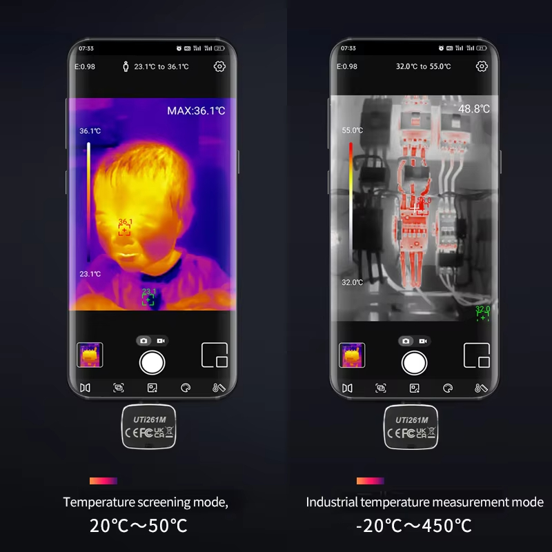 Kamera Termal UNI-T UTi261M 25 - Thermal Imaging Camera Pcb Repair ulasan dan harga